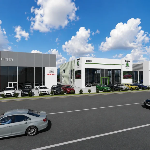 BEŞERLER OTO MARDİN WV-SKODA-SEAT-DOD SHOWROOM PROJESİ 5