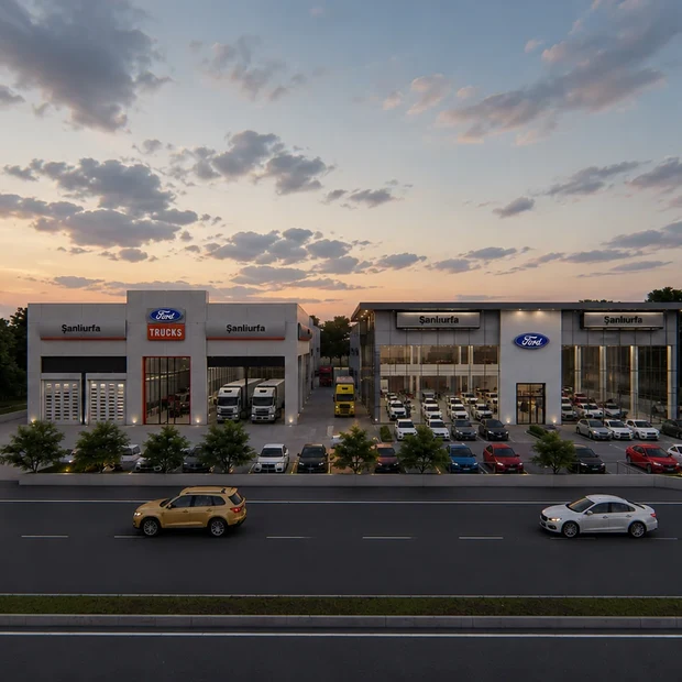 DİYARBAKIR OTO FORD SHOWROOM PROJESİ 1