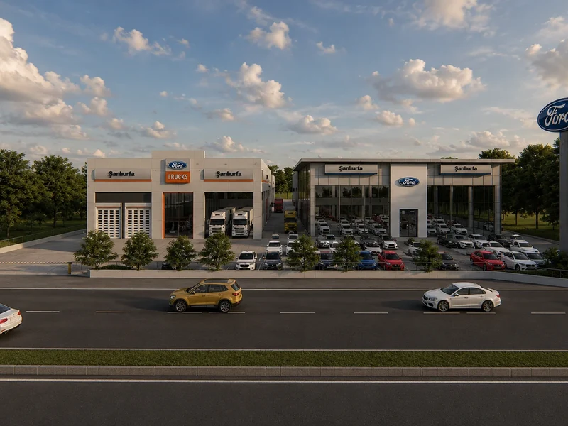 DİYARBAKIR OTO FORD SHOWROOM PROJESİ