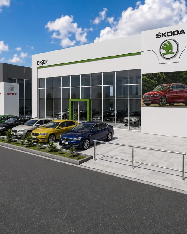 BEŞERLER OTO MARDİN WV-SKODA-SEAT-DOD SHOWROOM PROJESİ